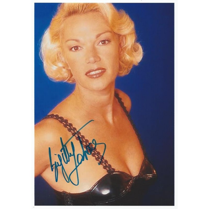 Brigitte Lahaie Autograph