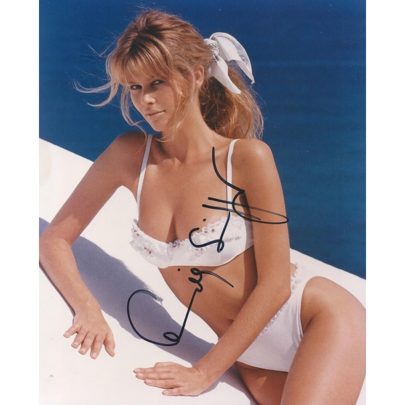 Autographe Claudia Schiffer