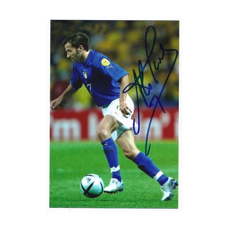 Autographe Alessandro Del Piero