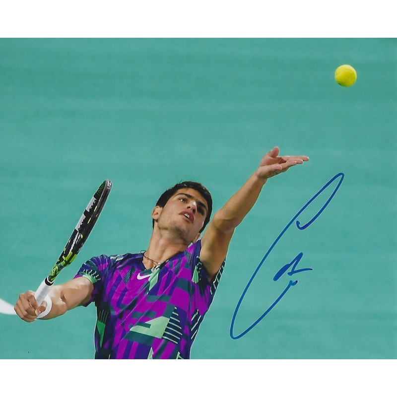 Carlos Alcaraz Autograph