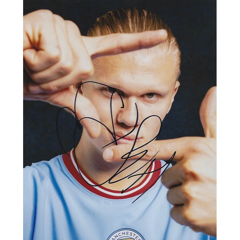 Autographe Erling HAALAND