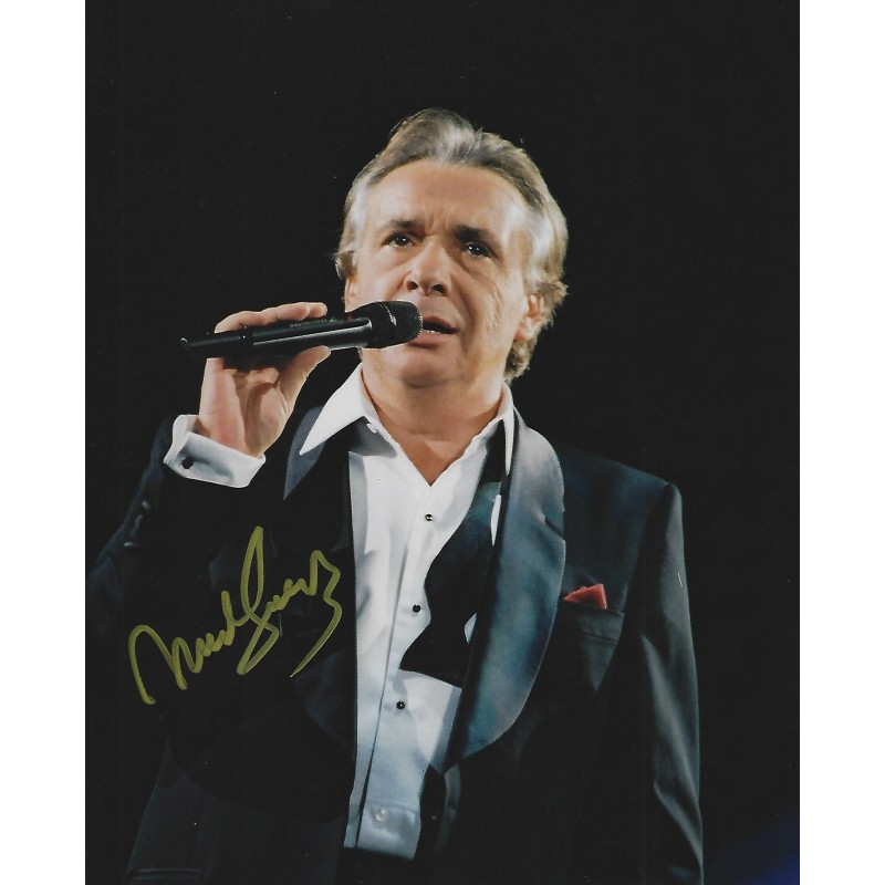 Autographe Michel Sardou