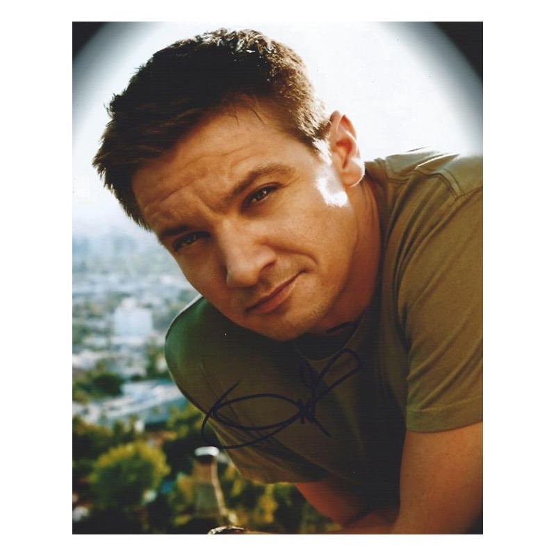 Jeremy Renner Autograph