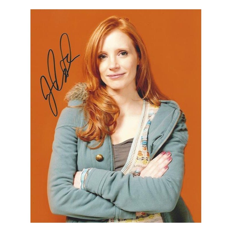 Jessica CHASTAIN Autograph