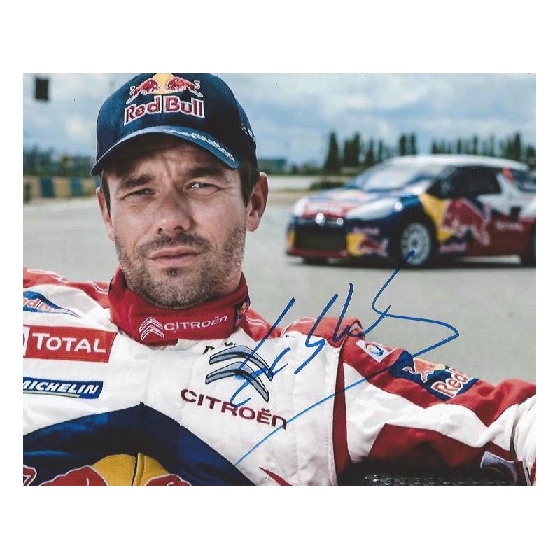 Autographe Sebastien LOEB