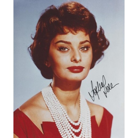 Sophia LOREN Autograph