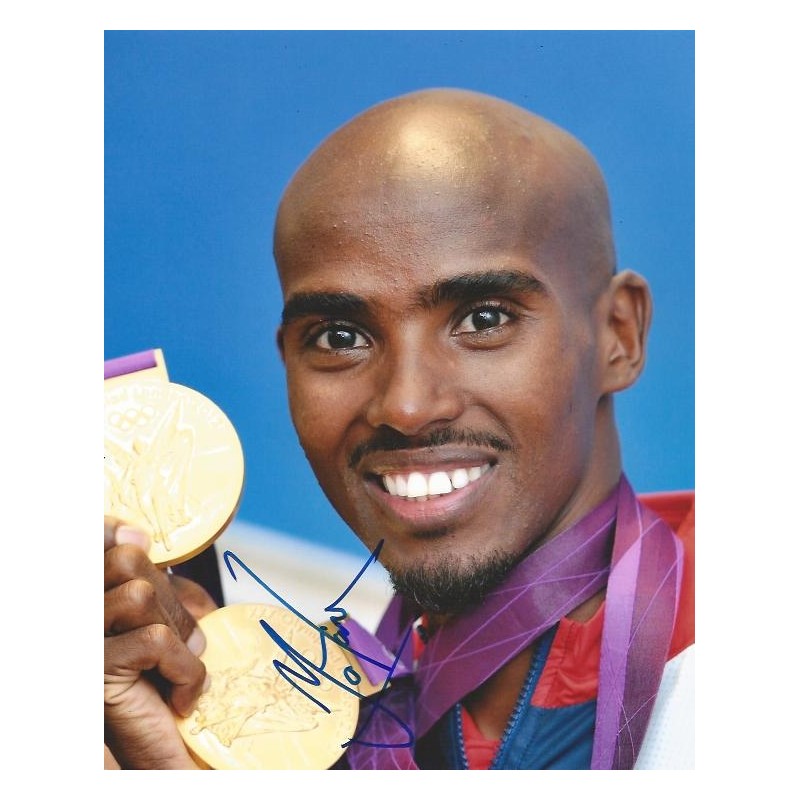 Mo FARAH Autograph