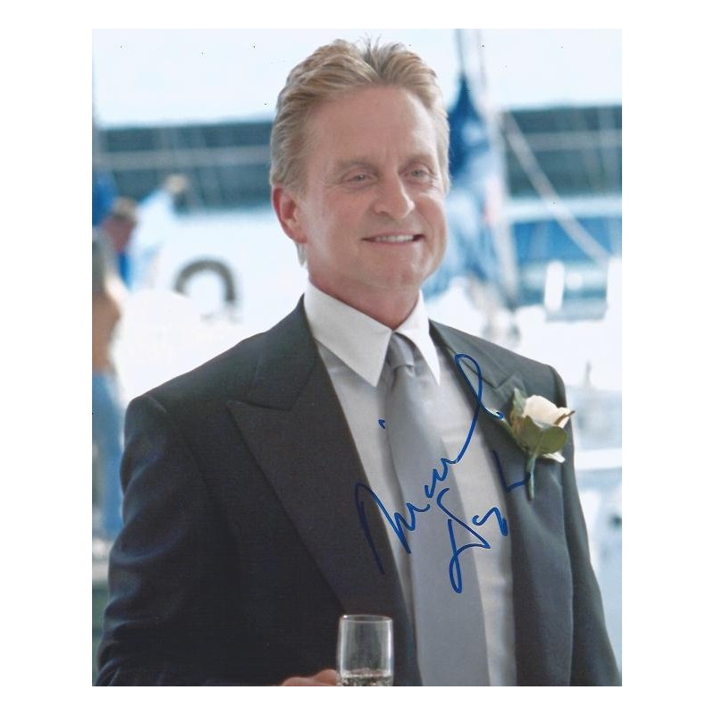 Michael DOUGLAS Autograph