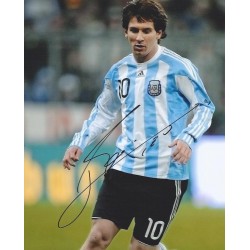 Lionel MESSI Autograph