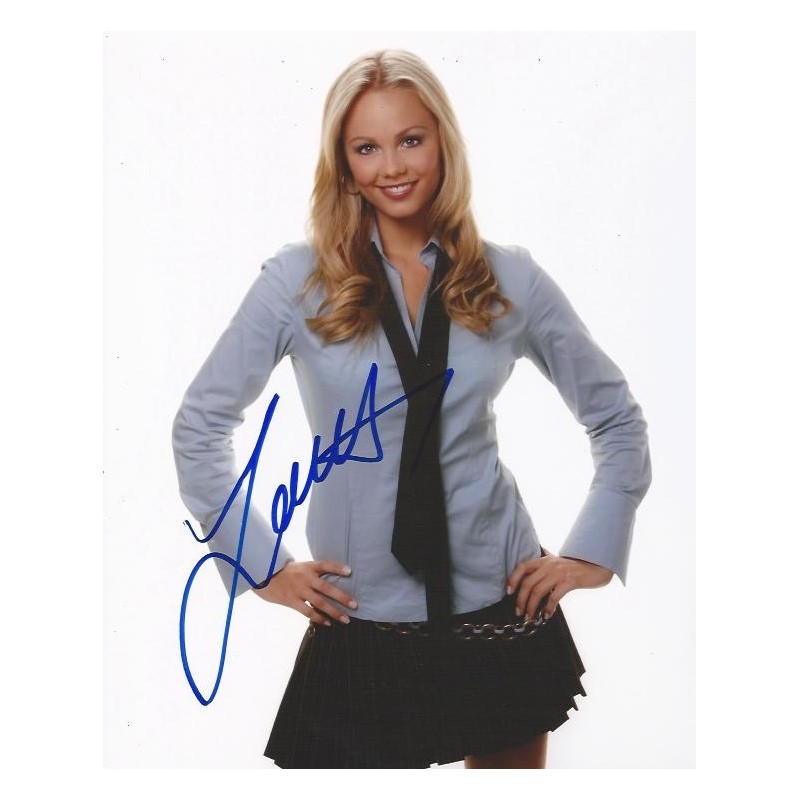 Autographe Laura VANDERVOORT