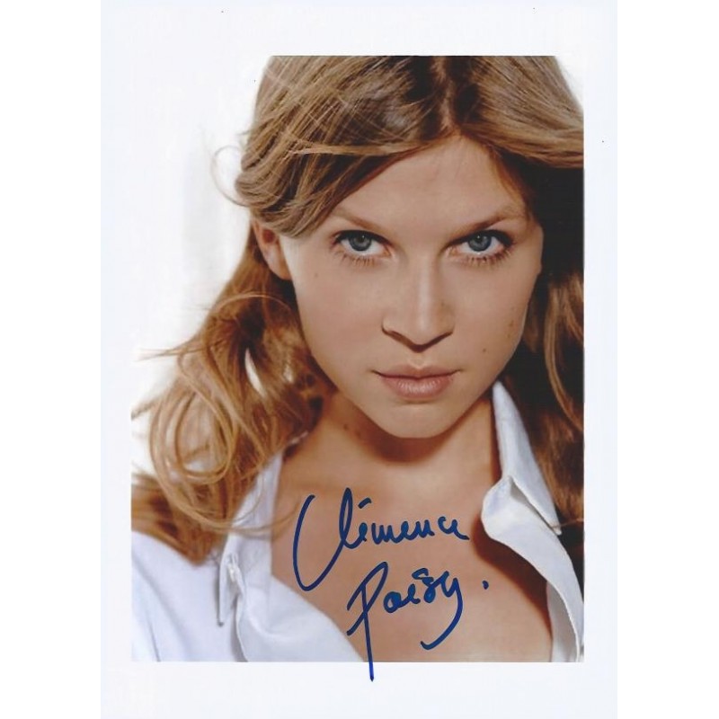 Clemence POESY Autograph