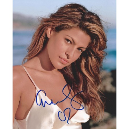 Eva mendes shops signed autographed photo