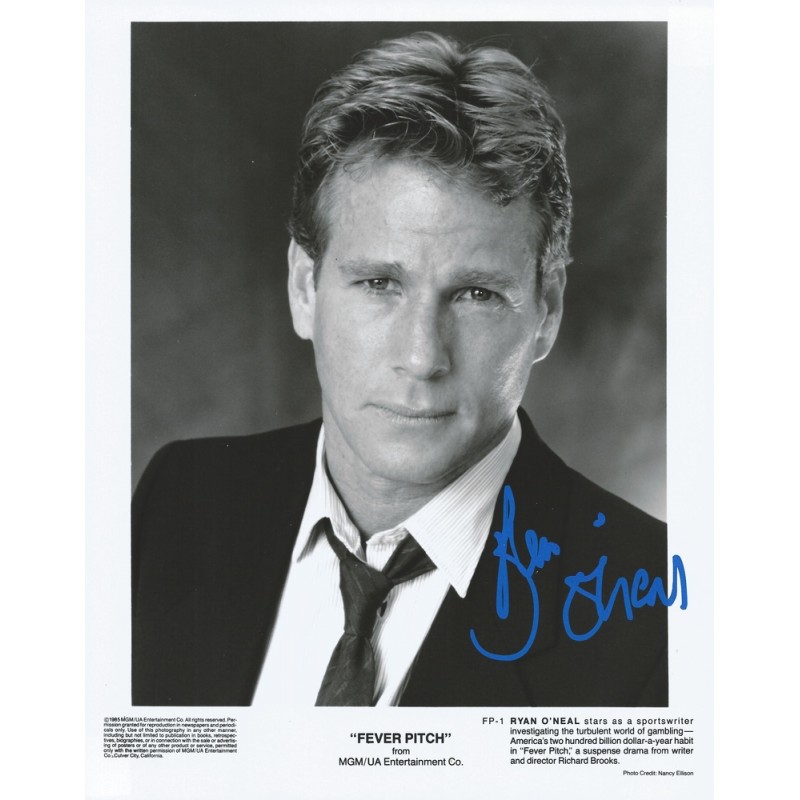 Ryan O'NEAL Autograph