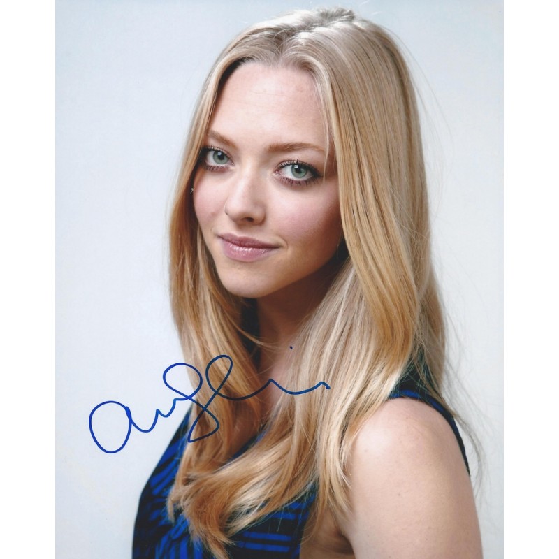 Amanda SEYFRIED Autograph