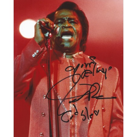 James BROWN Autograph