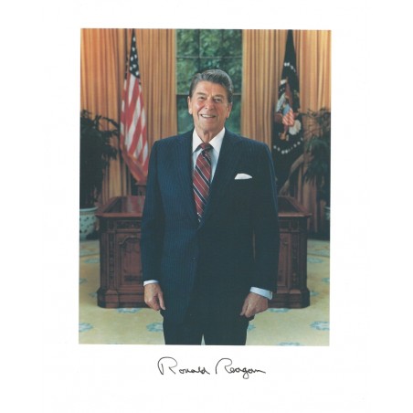 Ronald REAGAN Autograph