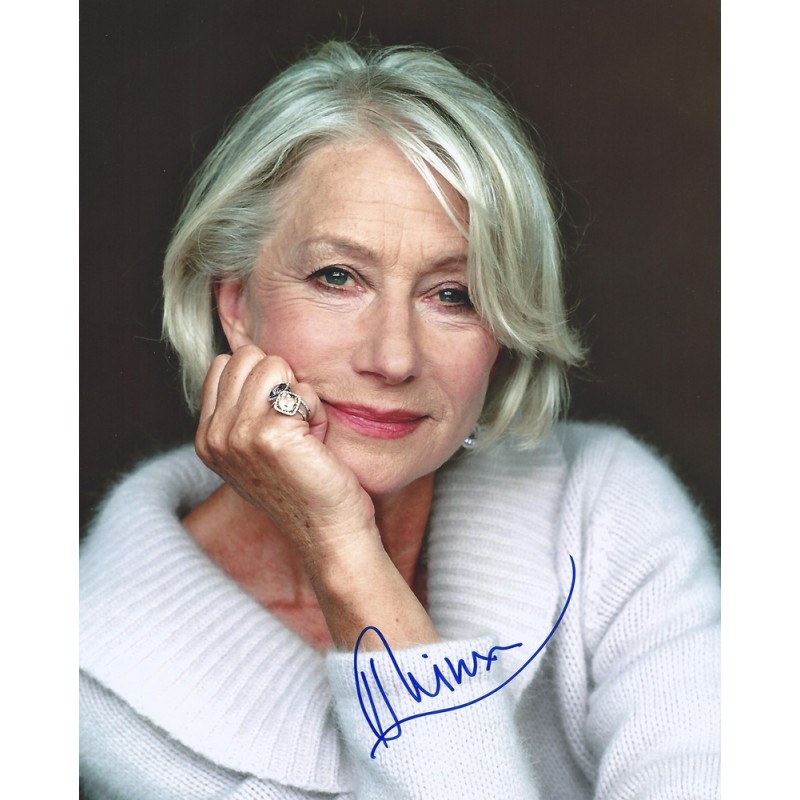 Helen MIRREN Autograph