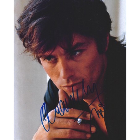 Alain DELON Autograph