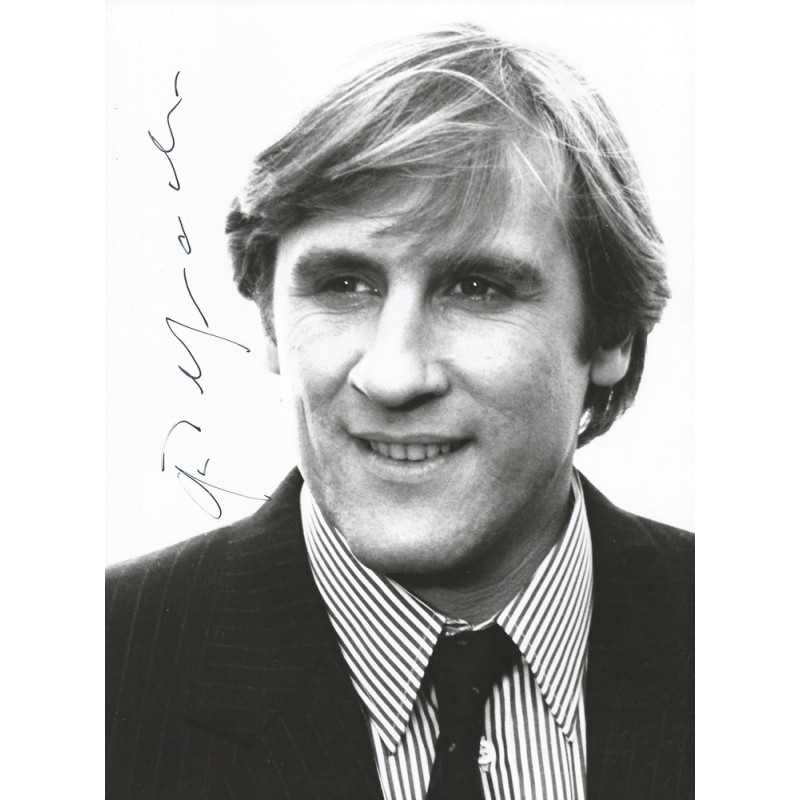 Gerard DEPARDIEU Autograph