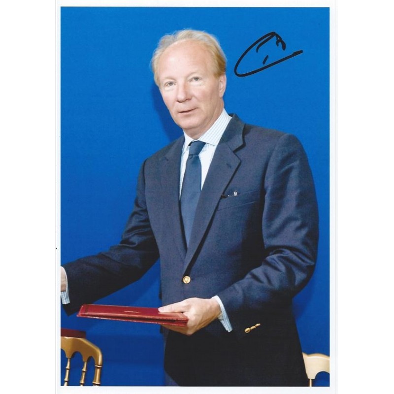 Autographe Brice HORTEFEUX (Photo dédicacée)