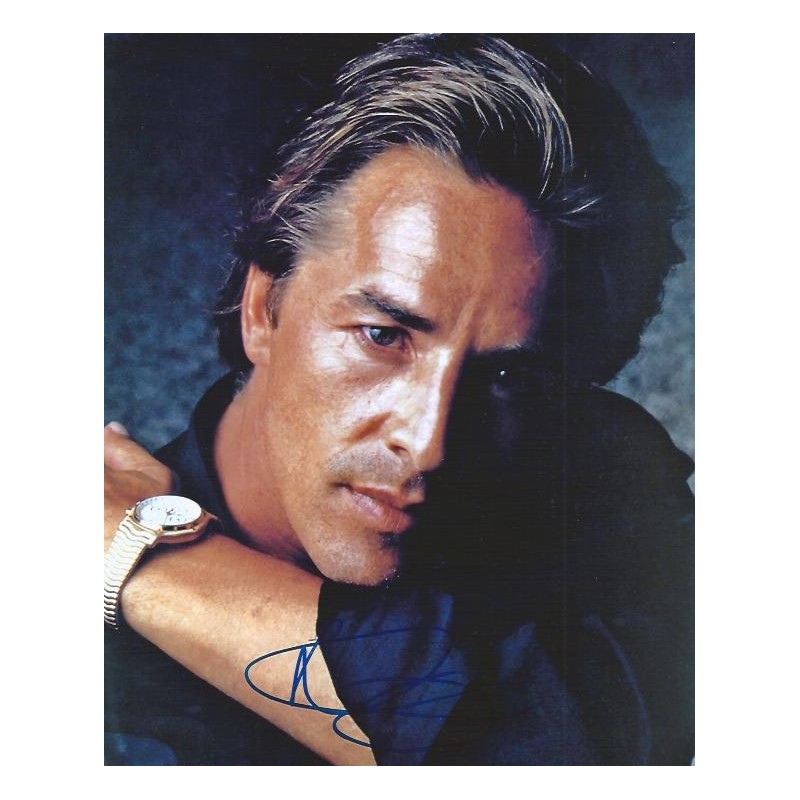 Don JOHNSON Autograph