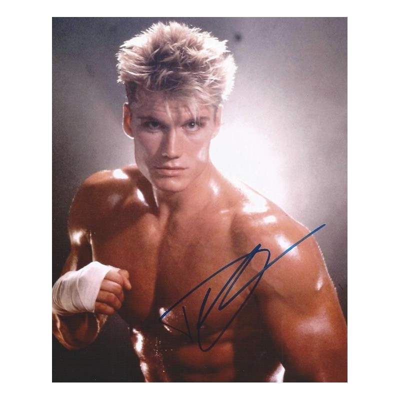 Dolph LUNDGREN Autograph