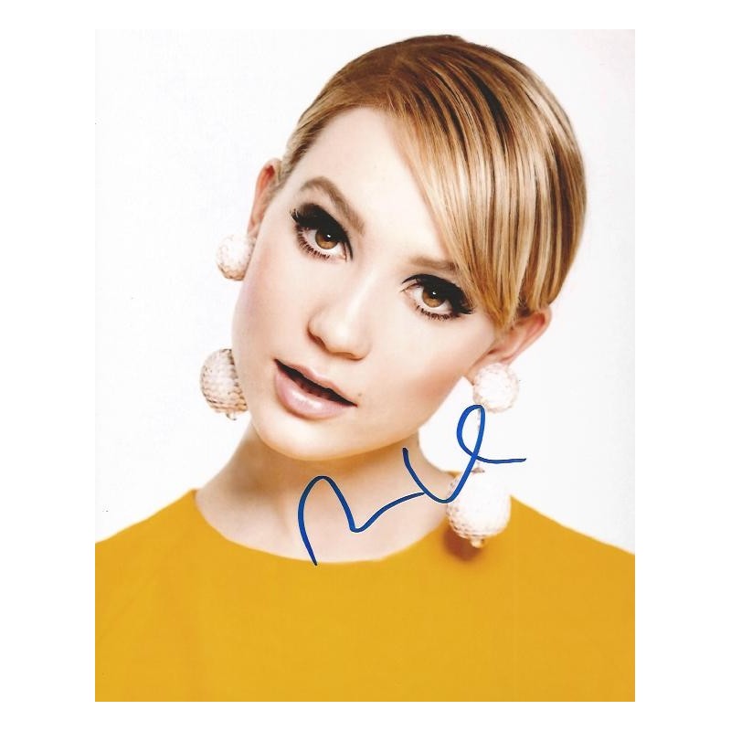 Mia WASIKOWSKA Autograph