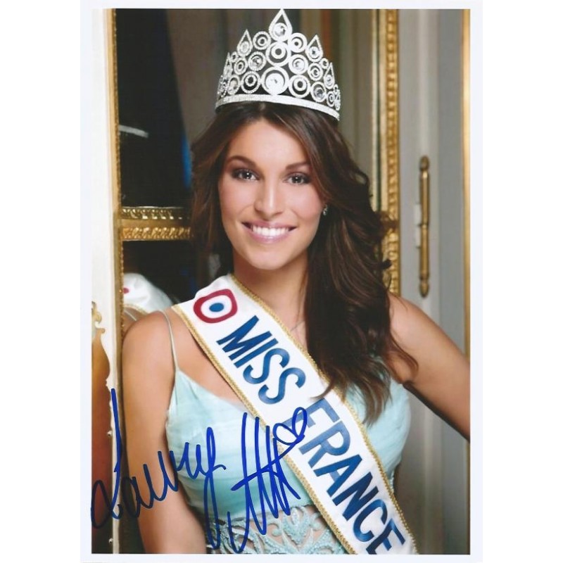 Autographe Laury Thilleman Miss France 2011