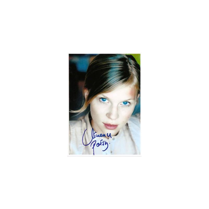 Clemence POESY Autograph