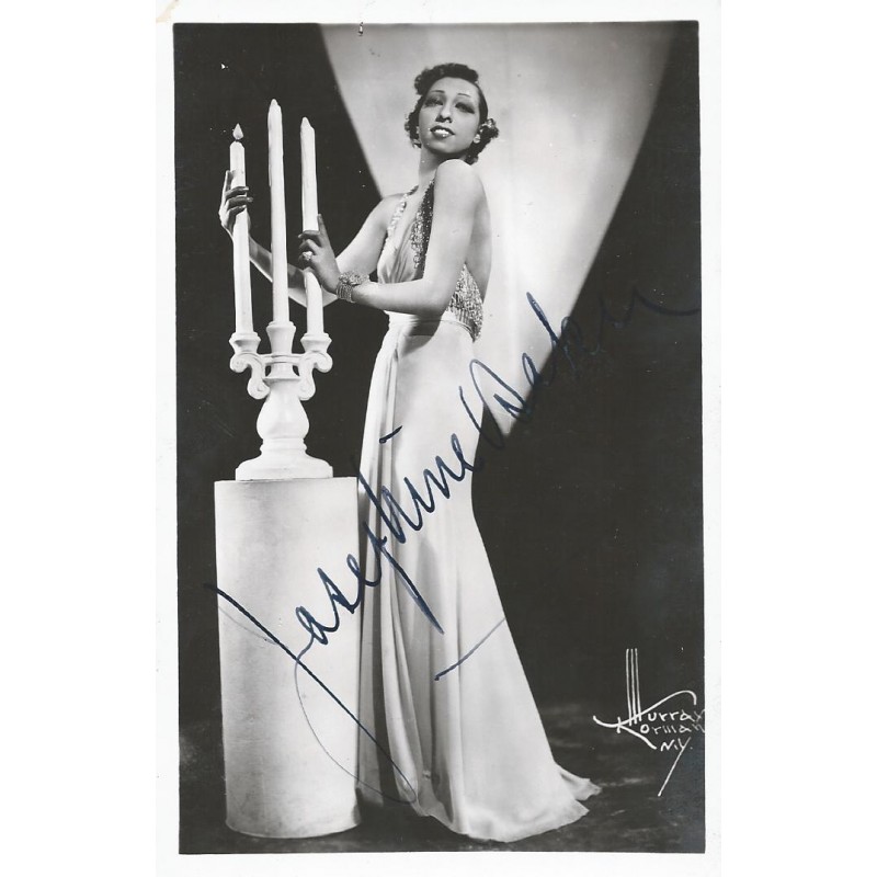 Josephine BAKER Autograph