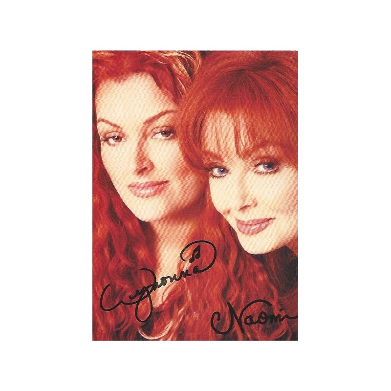 Naomi & Wynonna JUDD Autograph