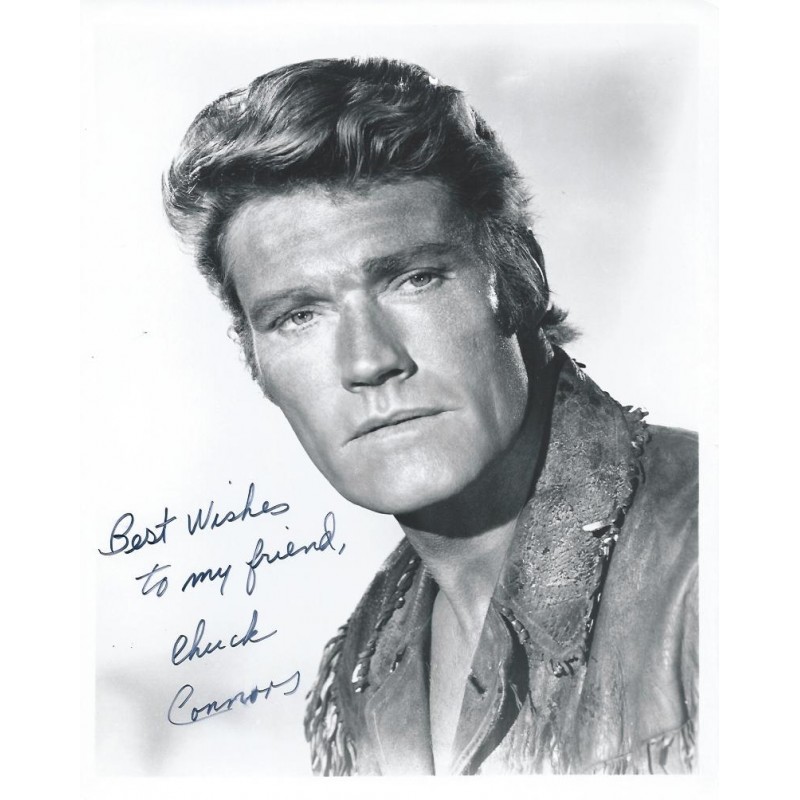 Chuck CONNORS Autograph