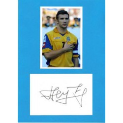 Andriy SHEVCHENKO Autograph