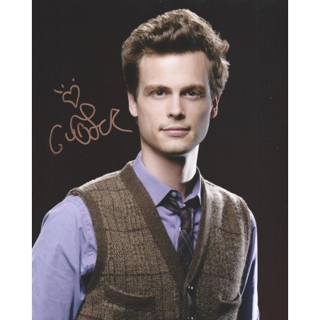 gubler matthew autograph