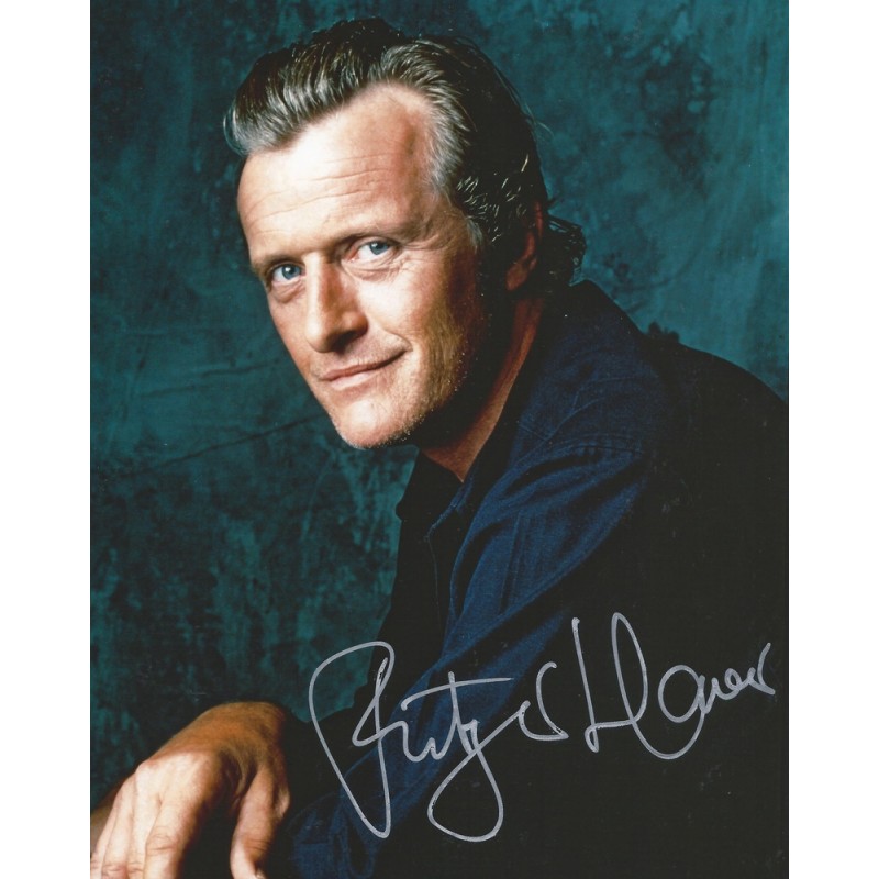 Rutger HAUER Autograph