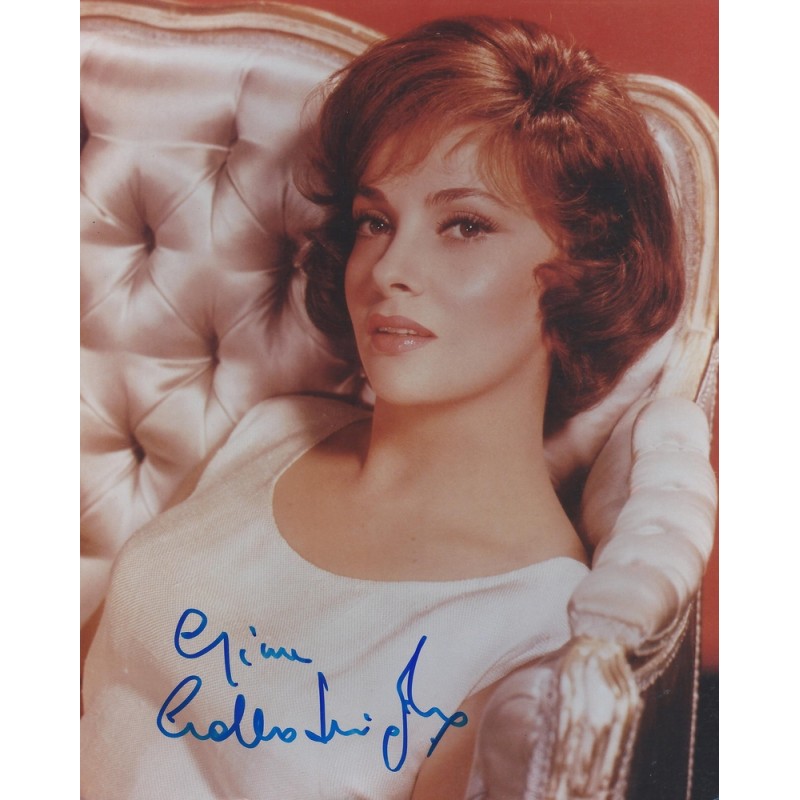 Gina Lollobrigida Autograph