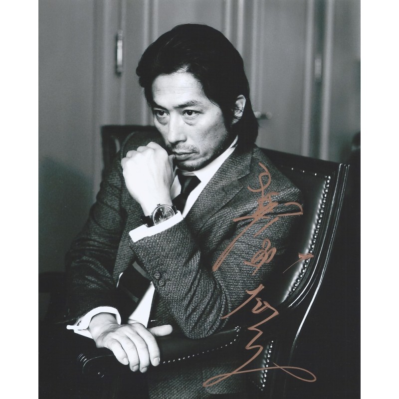 Hiroyuki SANADA Autograph