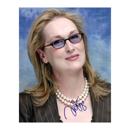 Meryl STREEP Autograph