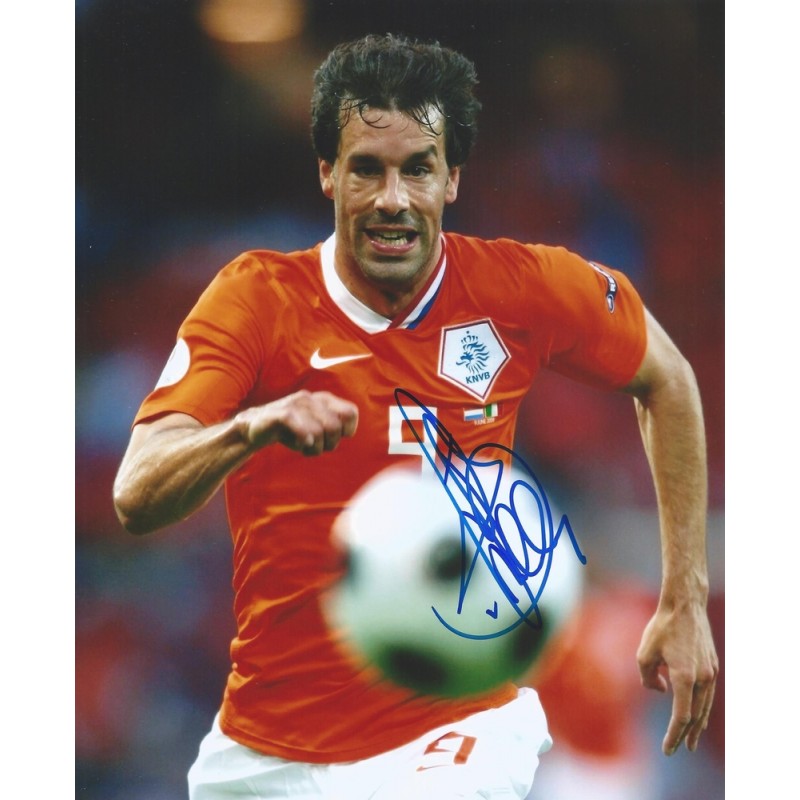 Ruud VAN NISTELROOY Autograph