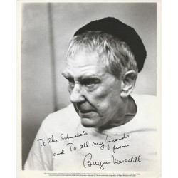 BURGESS MEREDITH Vtg sale Signed