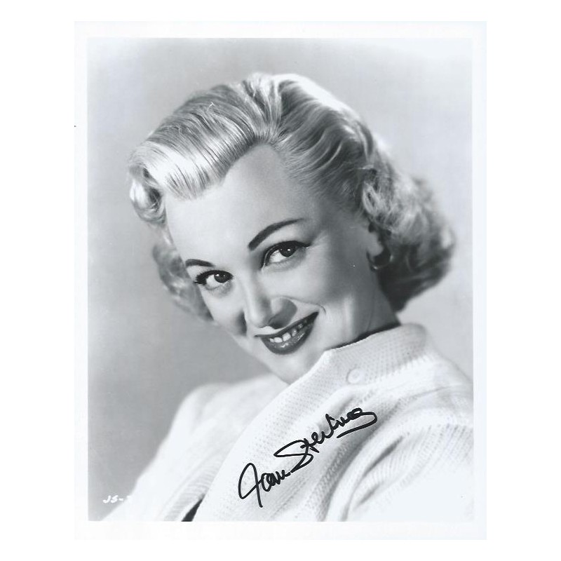 Jan STERLING Autograph