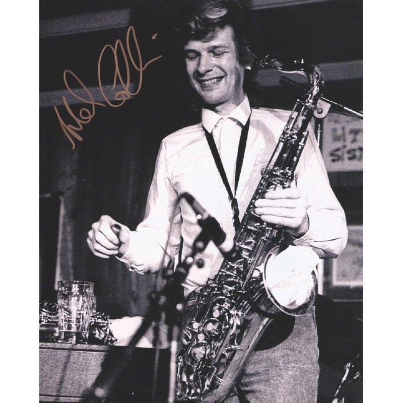 Autographe Mel COLLINS - KING CRIMSON