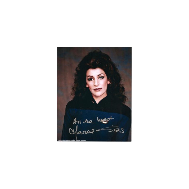 Marina SIRTIS Autograph