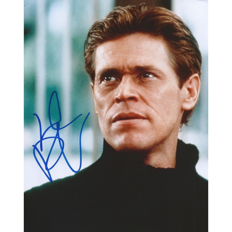 Willem DAFOE Autograph