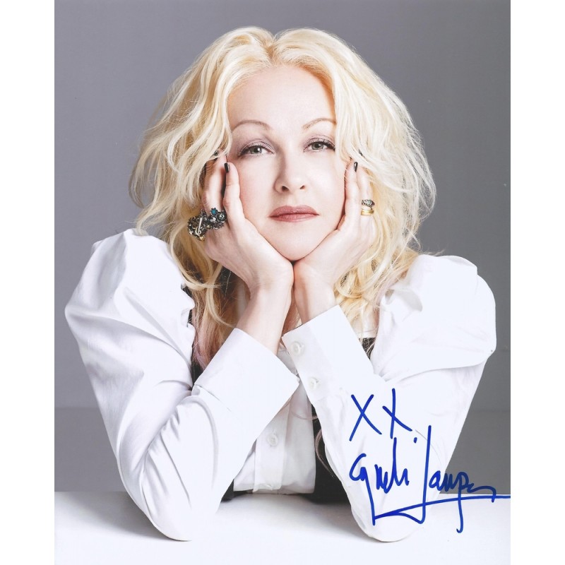 Cyndi LAUPER Autograph