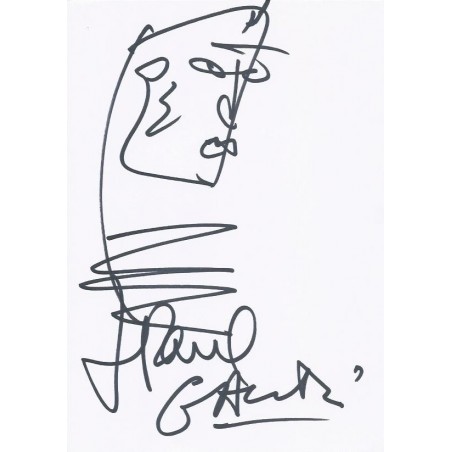 Autographe Jean Paul GAULTIER