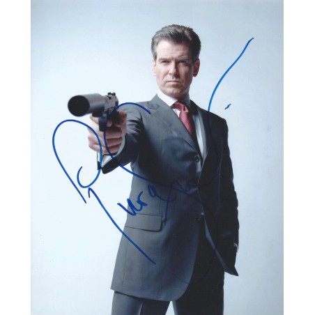 Pierce BROSNAN Autograph