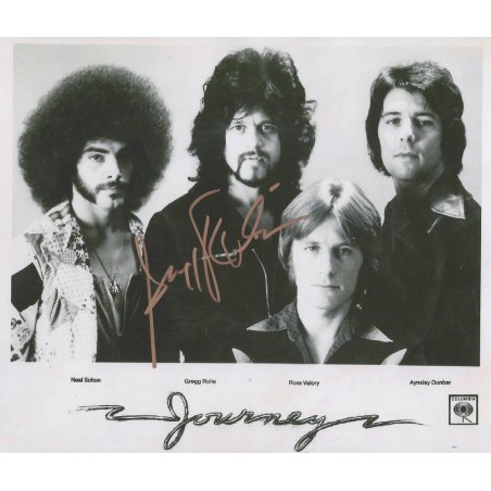 Gregg ROLIE - JOURNEY Autograph