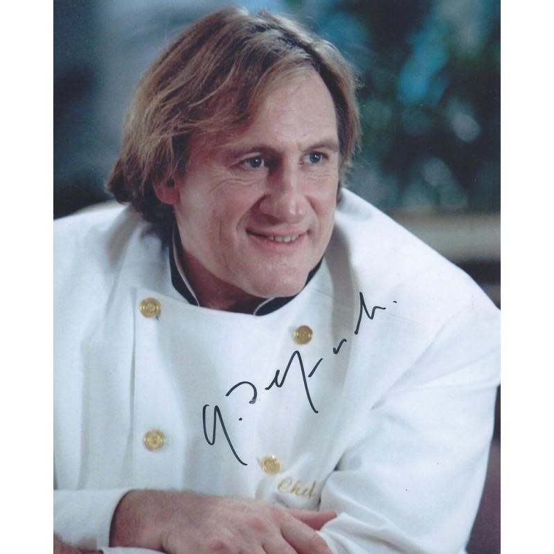 Gerard Depardieu Autograph