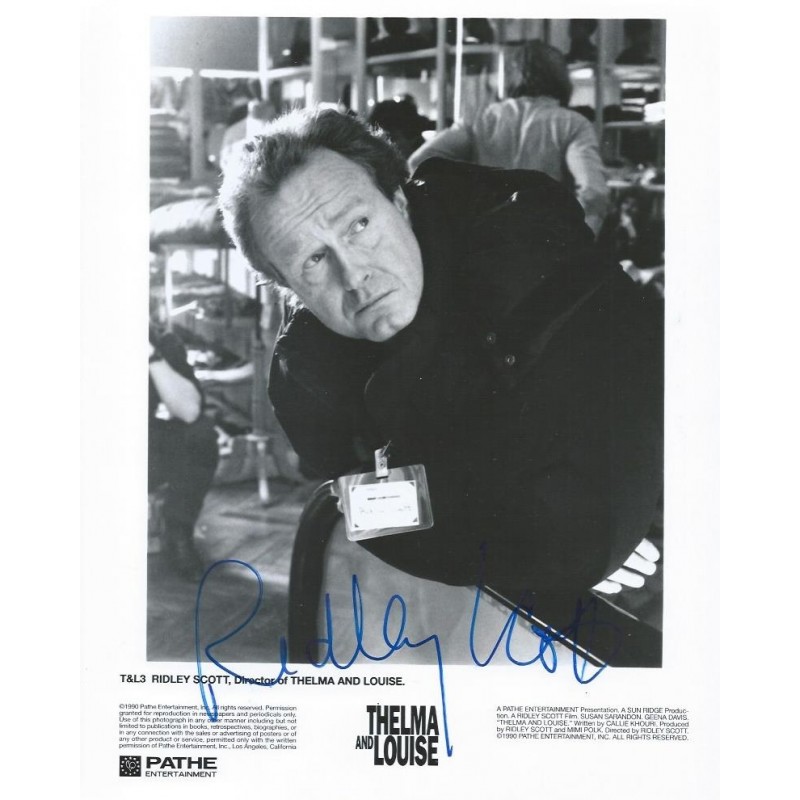 Ridley SCOTT Autograph